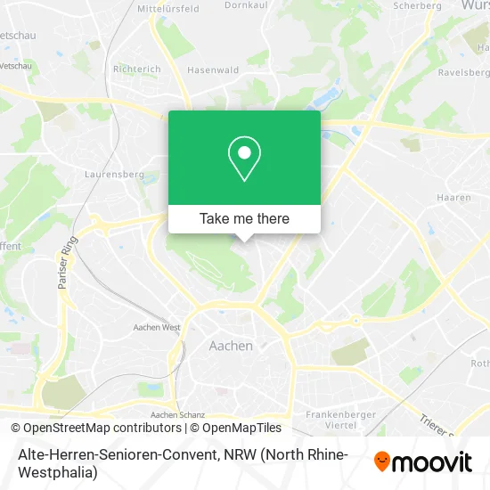 Карта Alte-Herren-Senioren-Convent