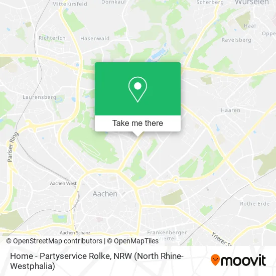 Карта Home - Partyservice Rolke