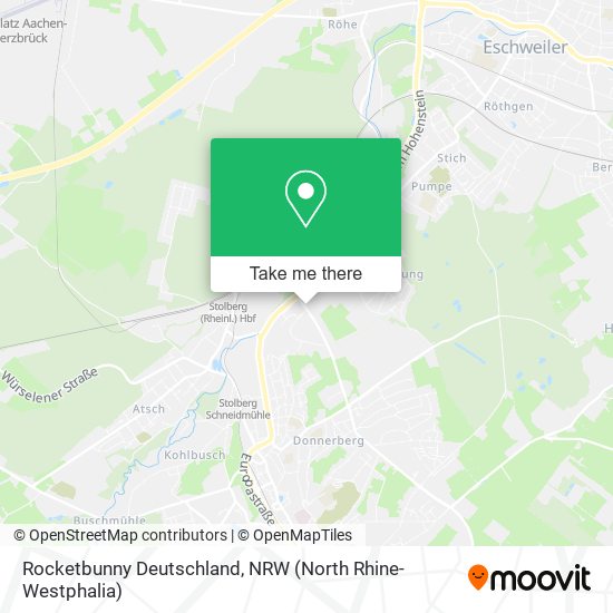 Rocketbunny Deutschland map