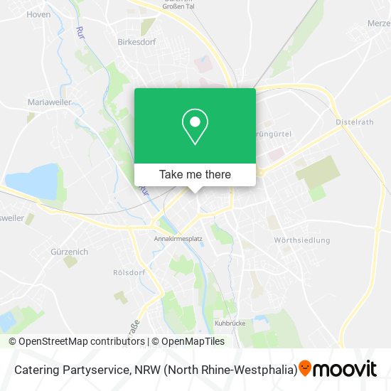 Catering Partyservice map