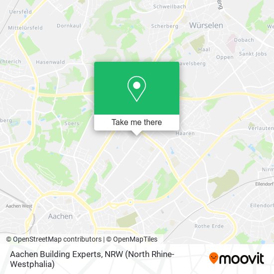 Aachen Building Experts map
