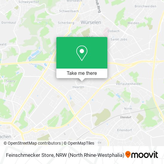 Feinschmecker Store map