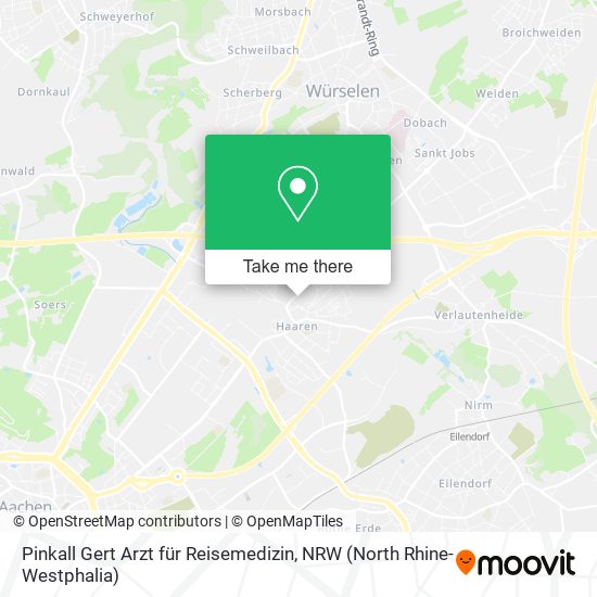Pinkall Gert Arzt für Reisemedizin map