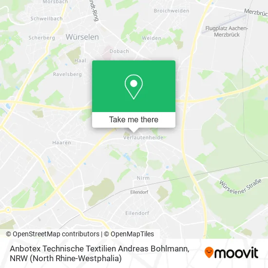 Карта Anbotex Technische Textilien Andreas Bohlmann