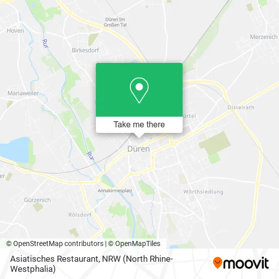 Asiatisches Restaurant map