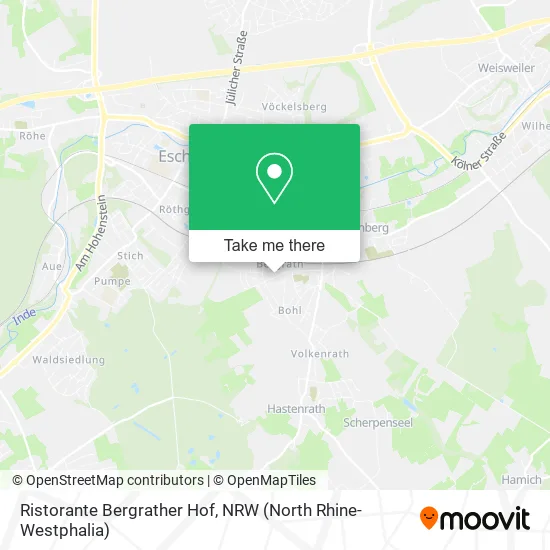 Ristorante Bergrather Hof map