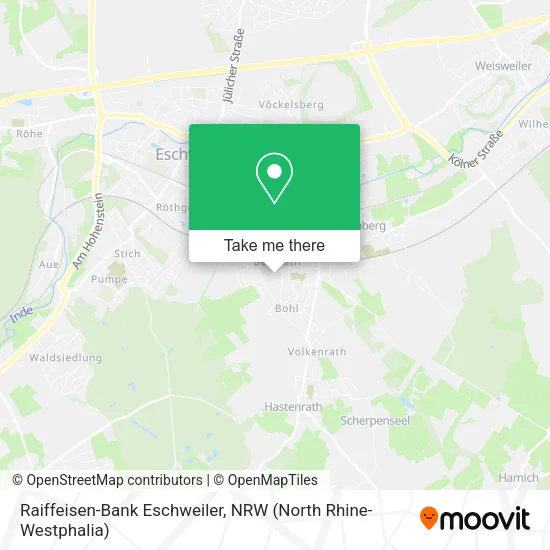 Карта Raiffeisen-Bank Eschweiler