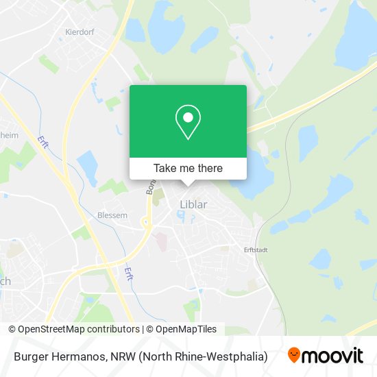Карта Burger Hermanos