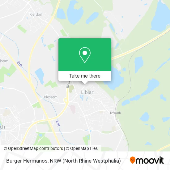 Карта Burger Hermanos