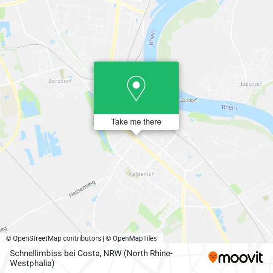 Schnellimbiss bei Costa map