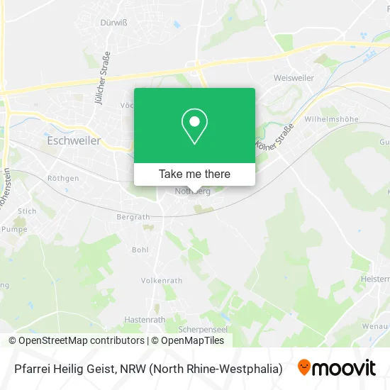 Pfarrei Heilig Geist map