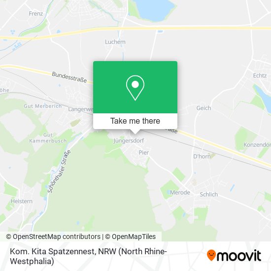 Kom. Kita Spatzennest map