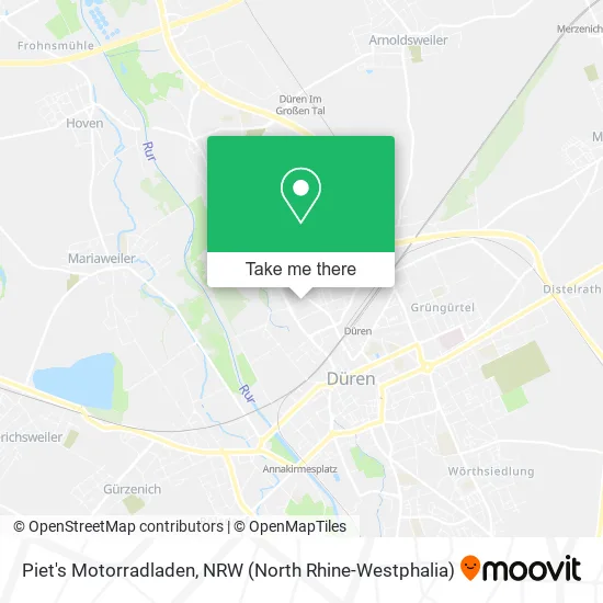 Карта Piet's Motorradladen