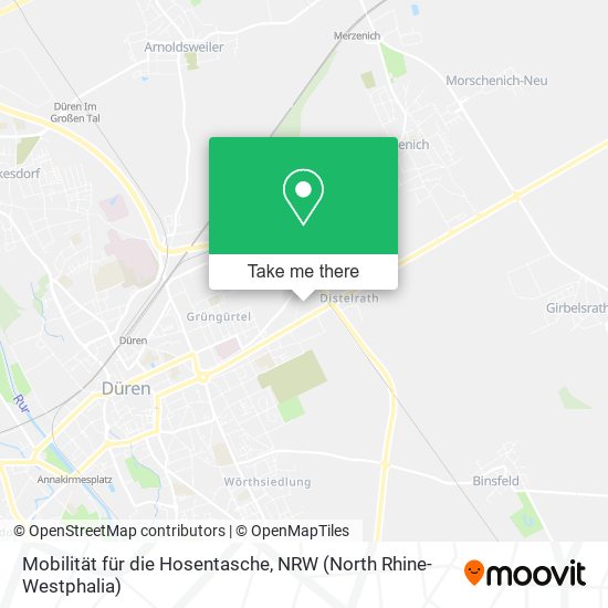 Mobilität für die Hosentasche map