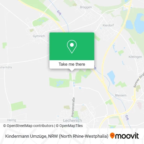 Карта Kindermann Umzüge