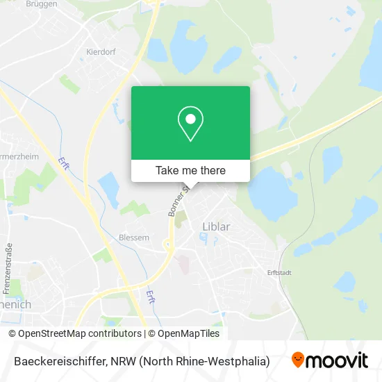 Карта Baeckereischiffer