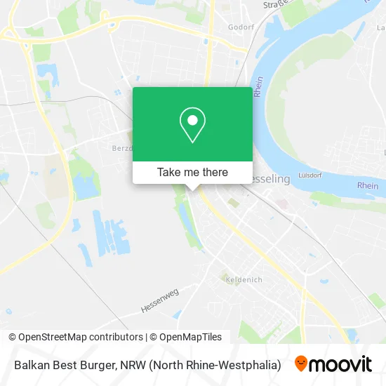 Balkan Best Burger map