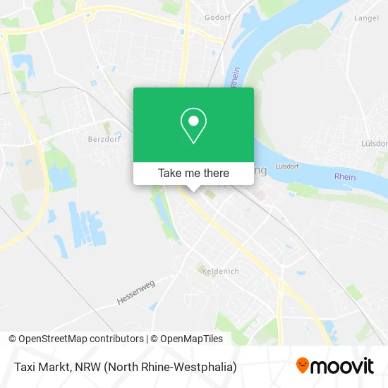 Карта Taxi Markt