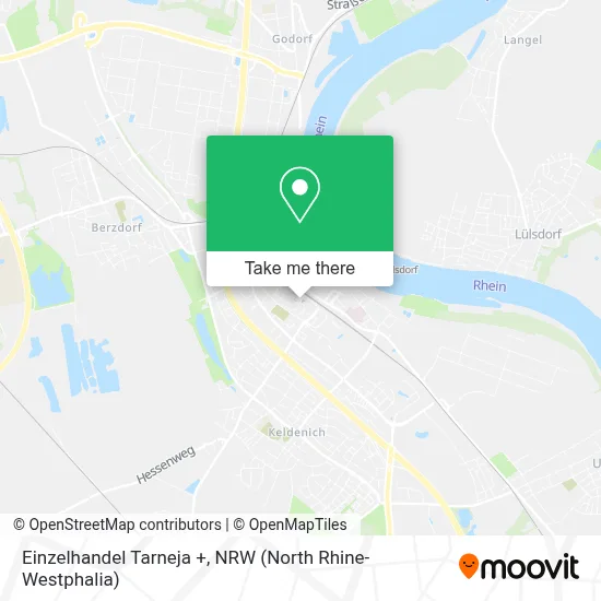 Einzelhandel Tarneja + map