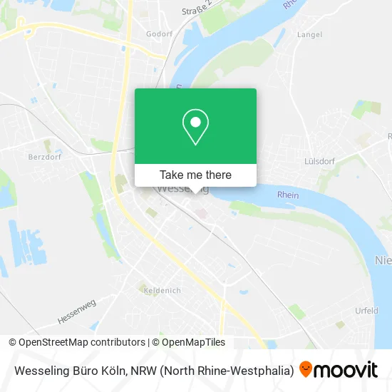 Карта Wesseling Büro Köln