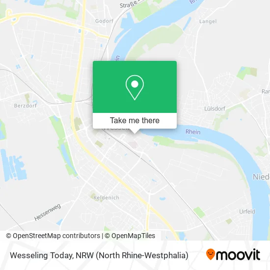 Карта Wesseling Today