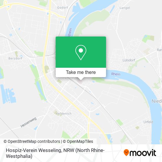 Hospiz-Verein Wesseling map