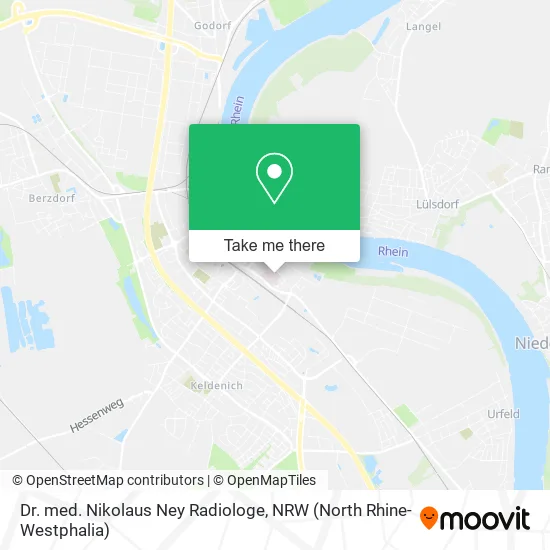 Карта Dr. med. Nikolaus Ney Radiologe