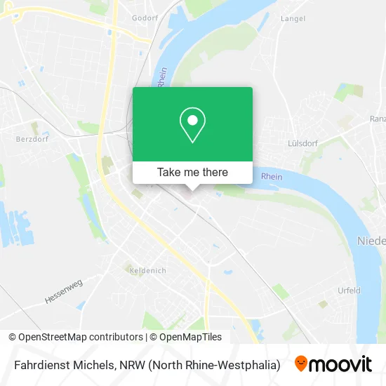 Карта Fahrdienst Michels