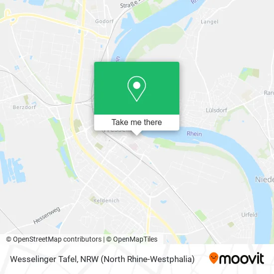 Карта Wesselinger Tafel