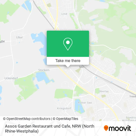 Assos Garden Restaurant und Cafe map