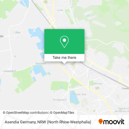 Карта Asendia Germany