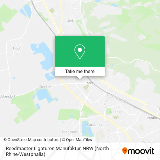Карта Reedmaster Ligaturen Manufaktur