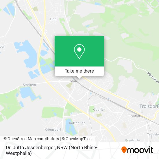 Dr. Jutta Jessenberger map