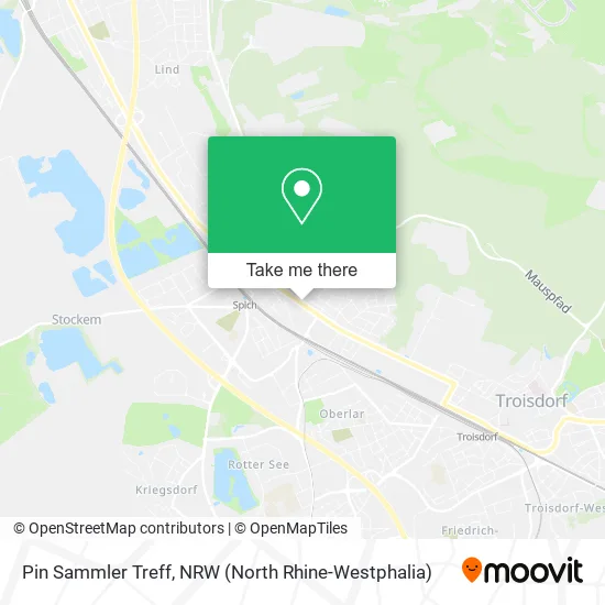 Карта Pin Sammler Treff