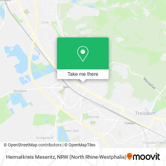 Карта Heimatkreis Meseritz