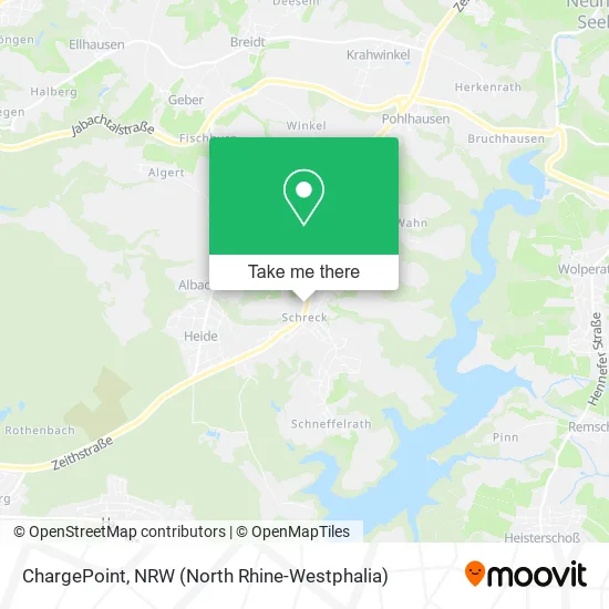 Карта ChargePoint