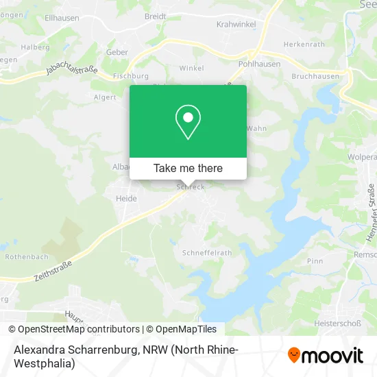 Alexandra Scharrenburg map