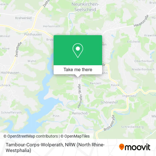 Tambour-Corps-Wolperath map
