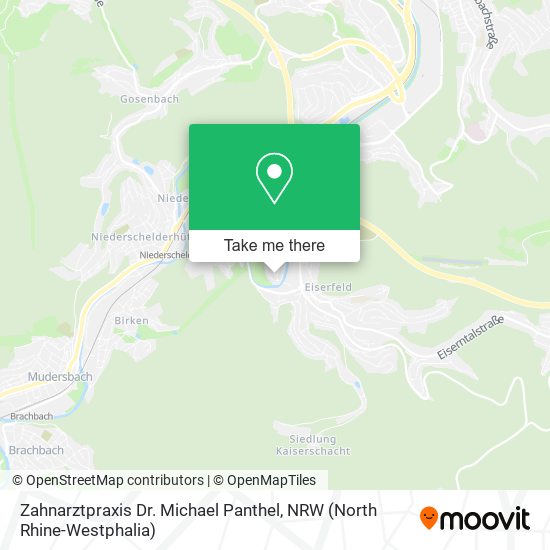 Zahnarztpraxis Dr. Michael Panthel map
