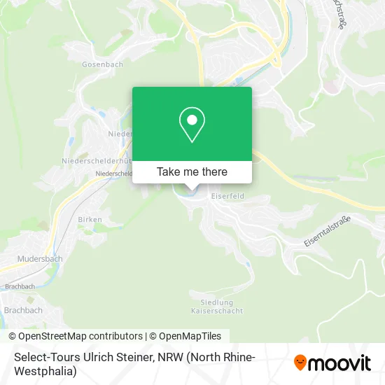 Карта Select-Tours Ulrich Steiner