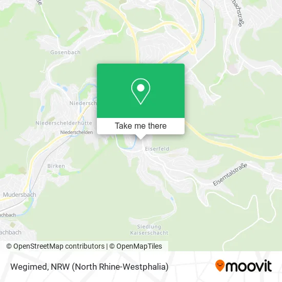 Карта Wegimed