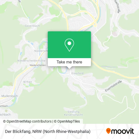 Карта Der Blickfang