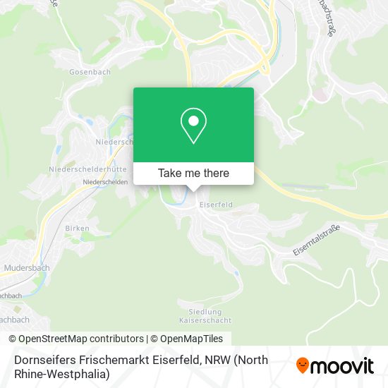 Dornseifers Frischemarkt Eiserfeld map