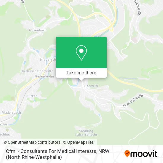 Карта Cfmi - Consultants For Medical Interests