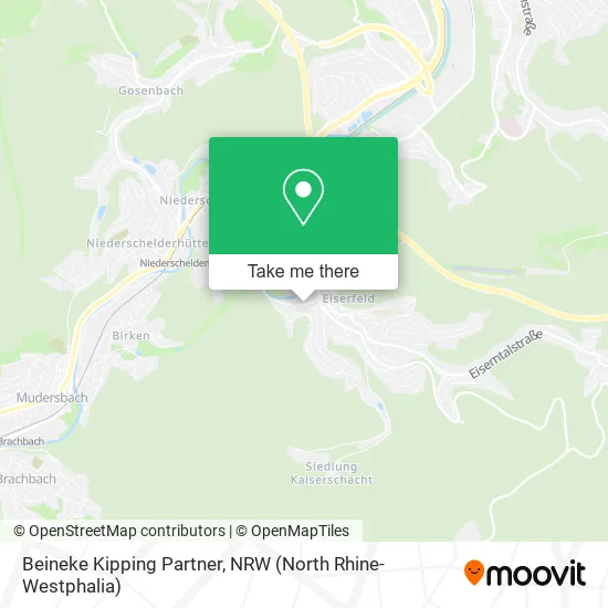 Beineke Kipping Partner map