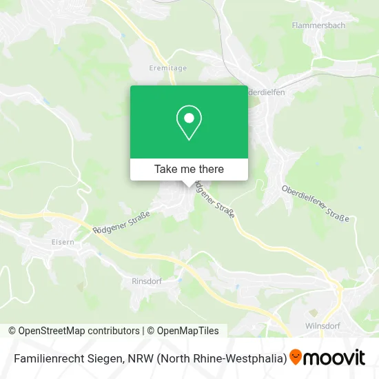 Familienrecht Siegen map