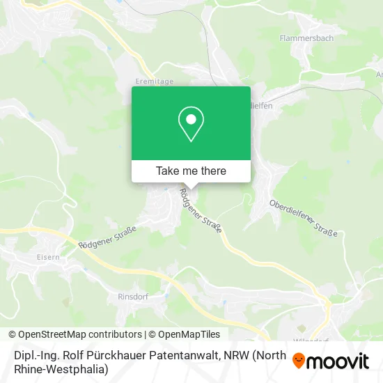 Карта Dipl.-Ing. Rolf Pürckhauer Patentanwalt