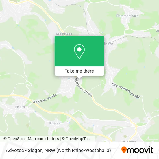 Advotec - Siegen map