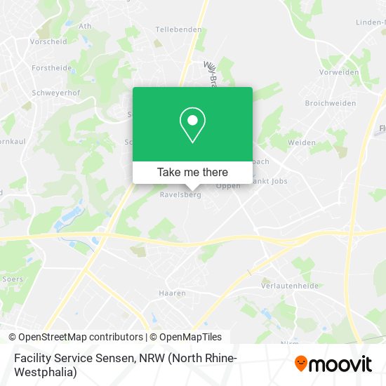 Facility Service Sensen map