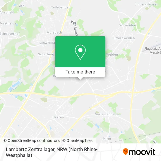 Lambertz Zentrallager map